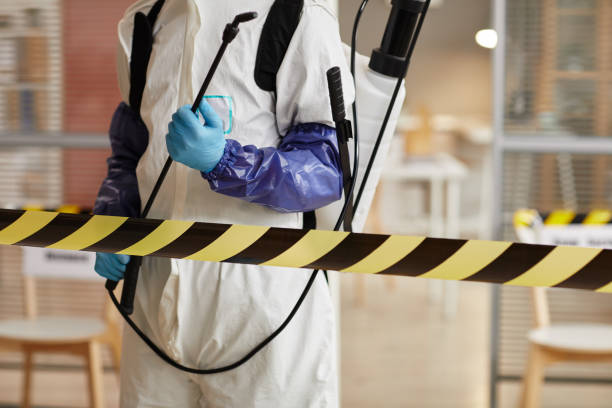 Professional Infectious Disease Decontamination technician working in Harwich, MA